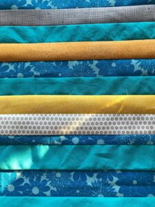 Photo by kim mastromartino blue and white floral textile