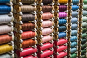 Photo by Héctor J. Rivas assorted color thread lot