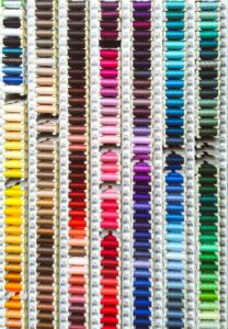 Photo by JACQUELINE BRANDWAYN yellow blue pink and green plastic straw lot
